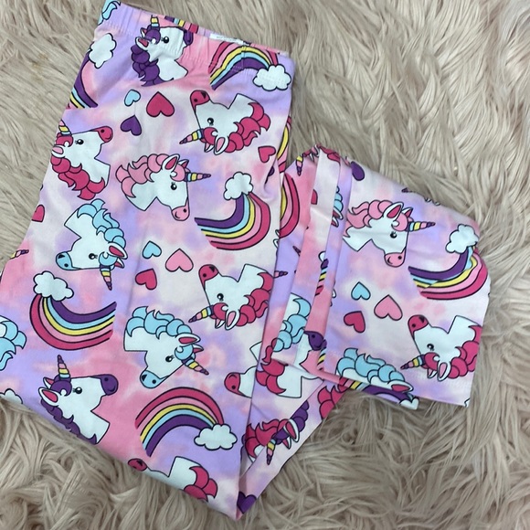 Unicorn Rainbow Leggings - Picture 1 of 3